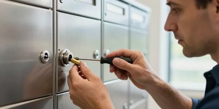 serrure pour boite lettre collective